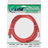 InLine® Patch Cable S/FTP PiMF Cat.6A halogen free 500MHz red 1.5m