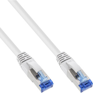 InLine® Patch Cable S/FTP PiMF Cat.6A halogen free 500MHz white 5m