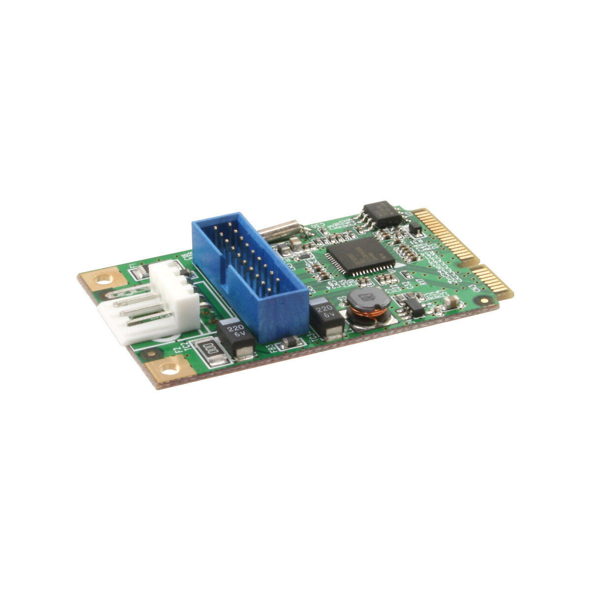 InLine® Mini-PCIe Card 2x USB 3.2 Gen.1