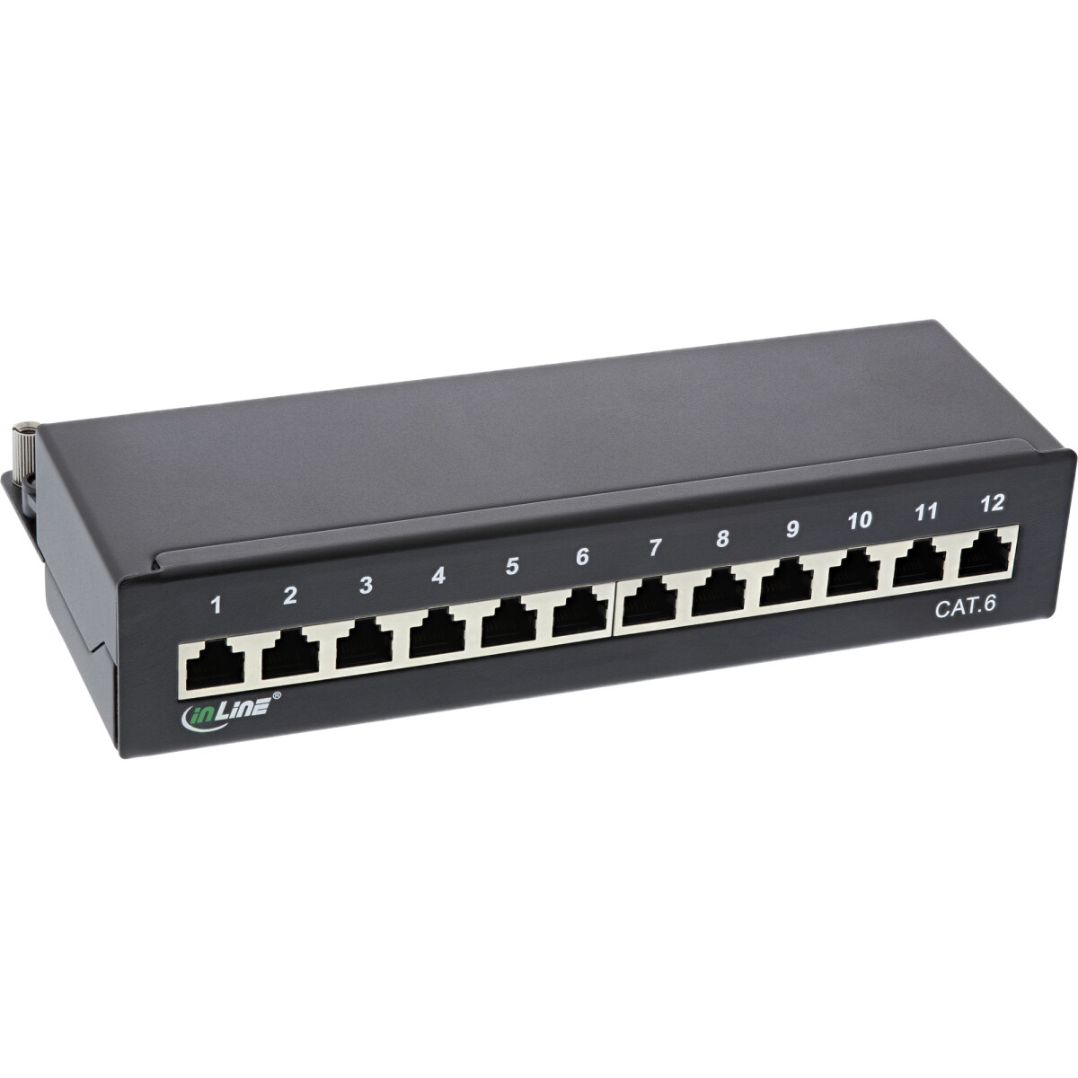 InLine® Patch Panel Cat.6 12 Port desk / wall...