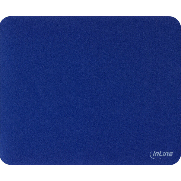 InLine® Mouse Pad for enhanced laser traction ultra-thin 220x180x0.4mm blue