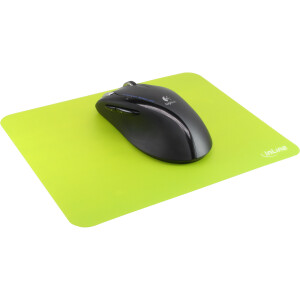 InLine® Mouse Pad Anti Microbial ultra-thin 220x180x0.4mm green (tendency yellow)