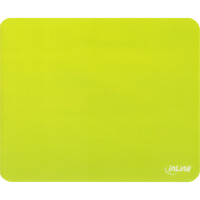 InLine® Mouse Pad Anti Microbial ultra-thin 220x180x0.4mm green (tendency yellow)