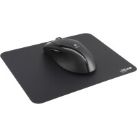 InLine® Mouse Pad Anti Microbial ultra-thin 220x180x0.4mm black