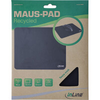 InLine® Mouse pad recycled, 230x190x3mm