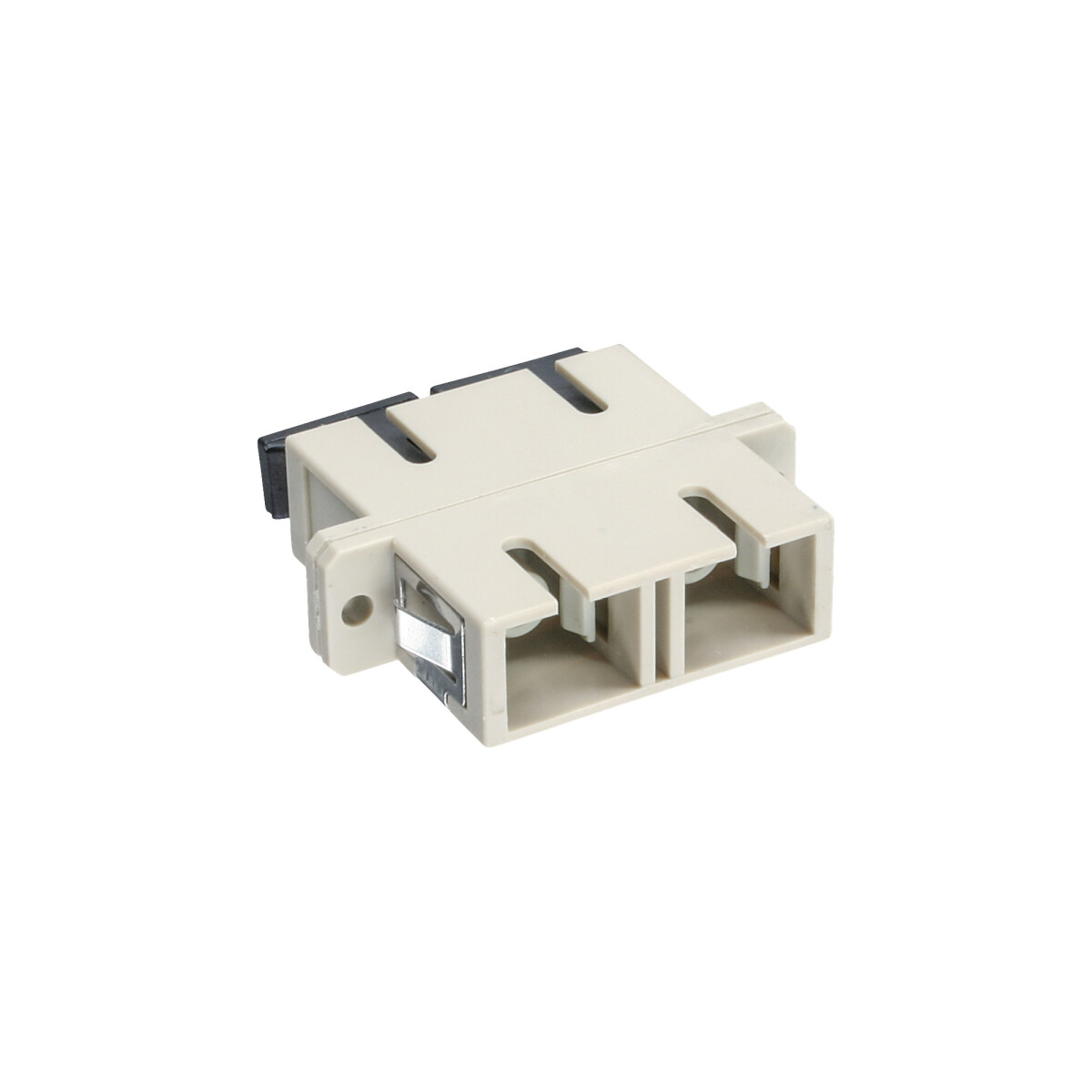 InLine® LWL Kupplung, Duplex SC/SC, multimode, beige,...