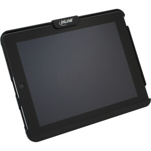 InLine® iPad Halter/Case mit Sicherheitsschloss, mit Schlüssel, 4,4mm x 2m