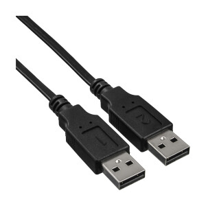 InLine® USB KM-Umschalter, 2 PCs, für Tastatur, Maus und Maus-Transfer