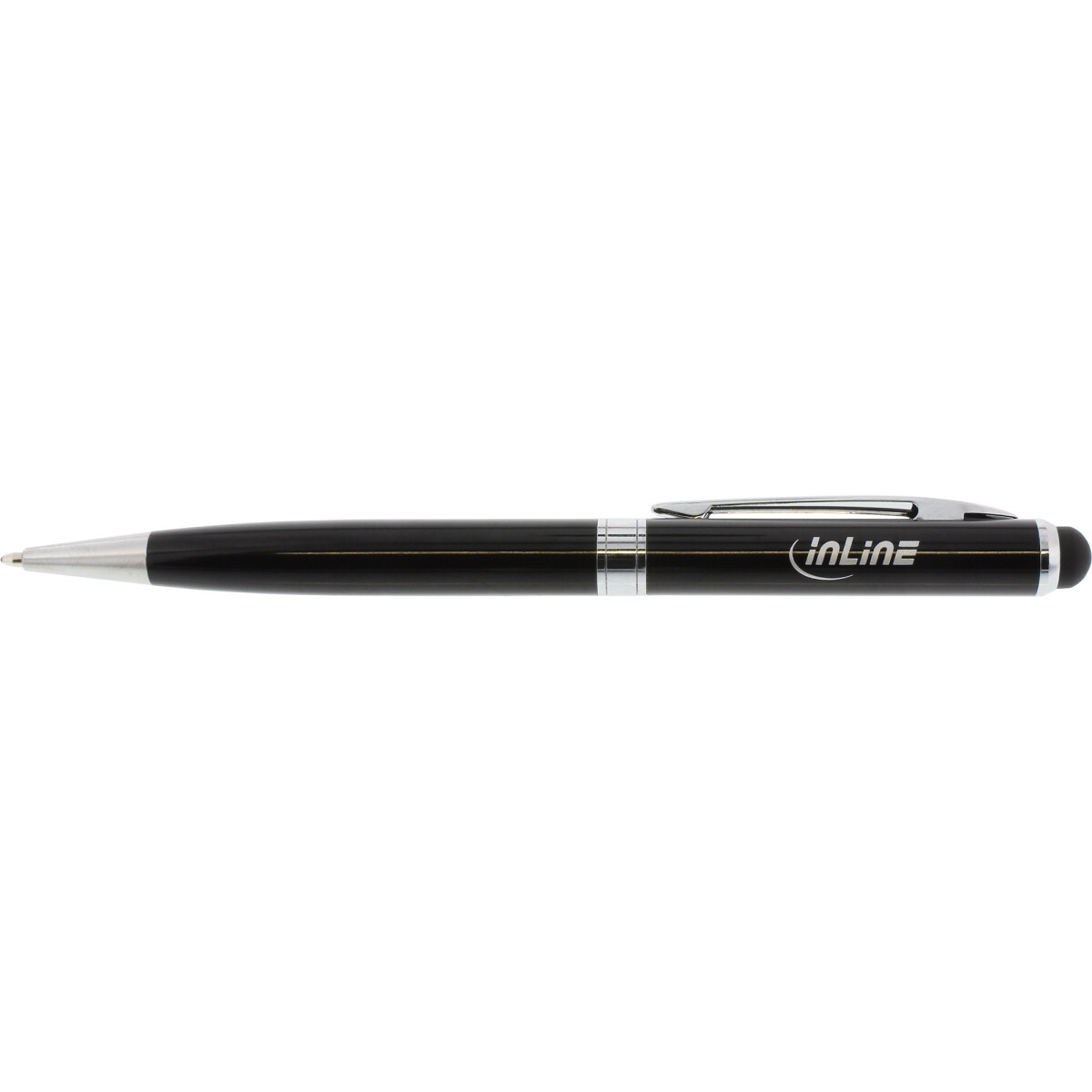 InLine® Touchpad Stylus + Pen metal black