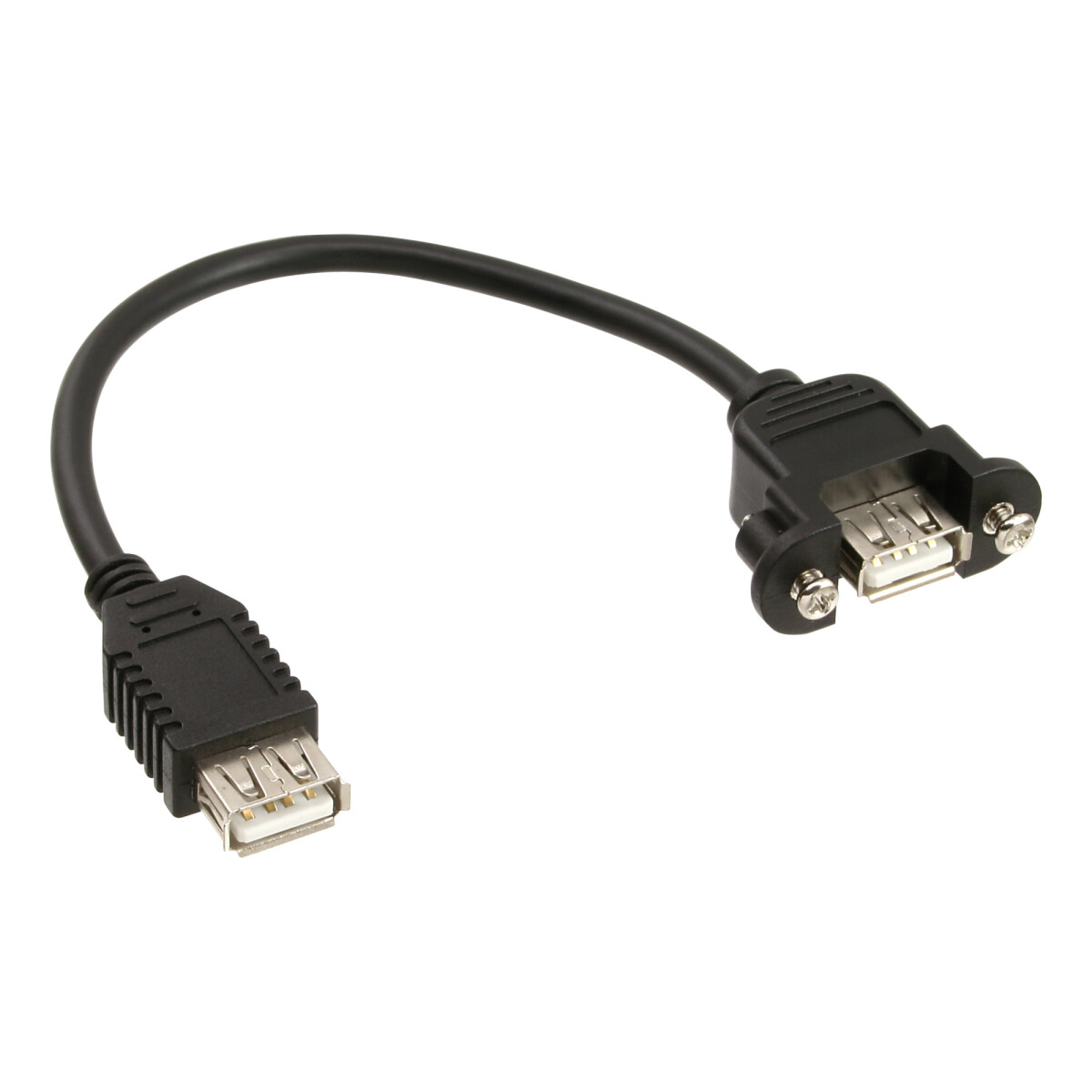 InLine® USB 2.0 Adapter Cable Type A female / Chassis...
