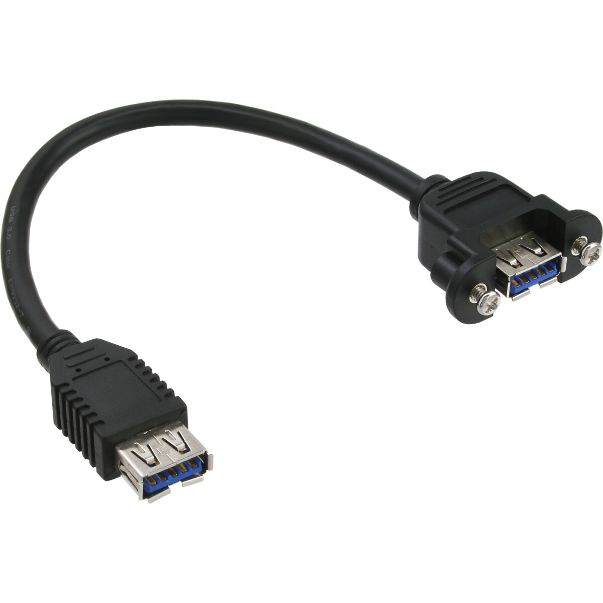 InLine® USB 3.0 Adapter Cable Type A female / Chassis...