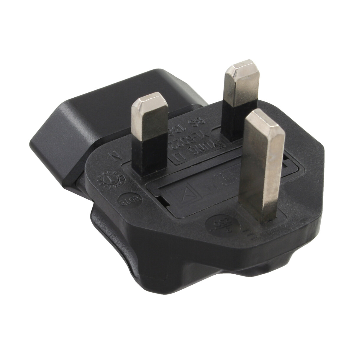 InLine® Reiseadapter, England Stecker zu Euro Buchse,...