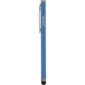 InLine® Stylus, Stift für Touchscreens von Smartphone und Tablet, blau