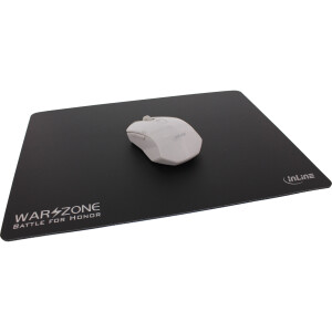 InLine® Maus-Pad, Hard Gaming Pad, 350x260x3mm, schwarz