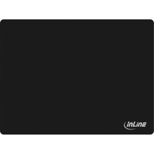 InLine® Maus-Pad, Soft Gaming Pad, 350x260x3mm, schwarz