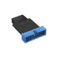 InLine® USB 2.0 to 3.0 Adapter internal USB 2.0 mainboard to USB 3.0 pin header