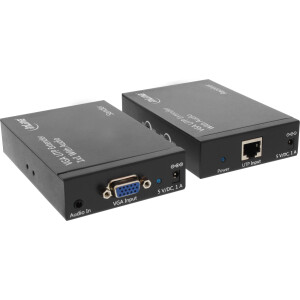 InLine® VGA Extender/Verlängerung über UTP, mit Audio, bis 300m