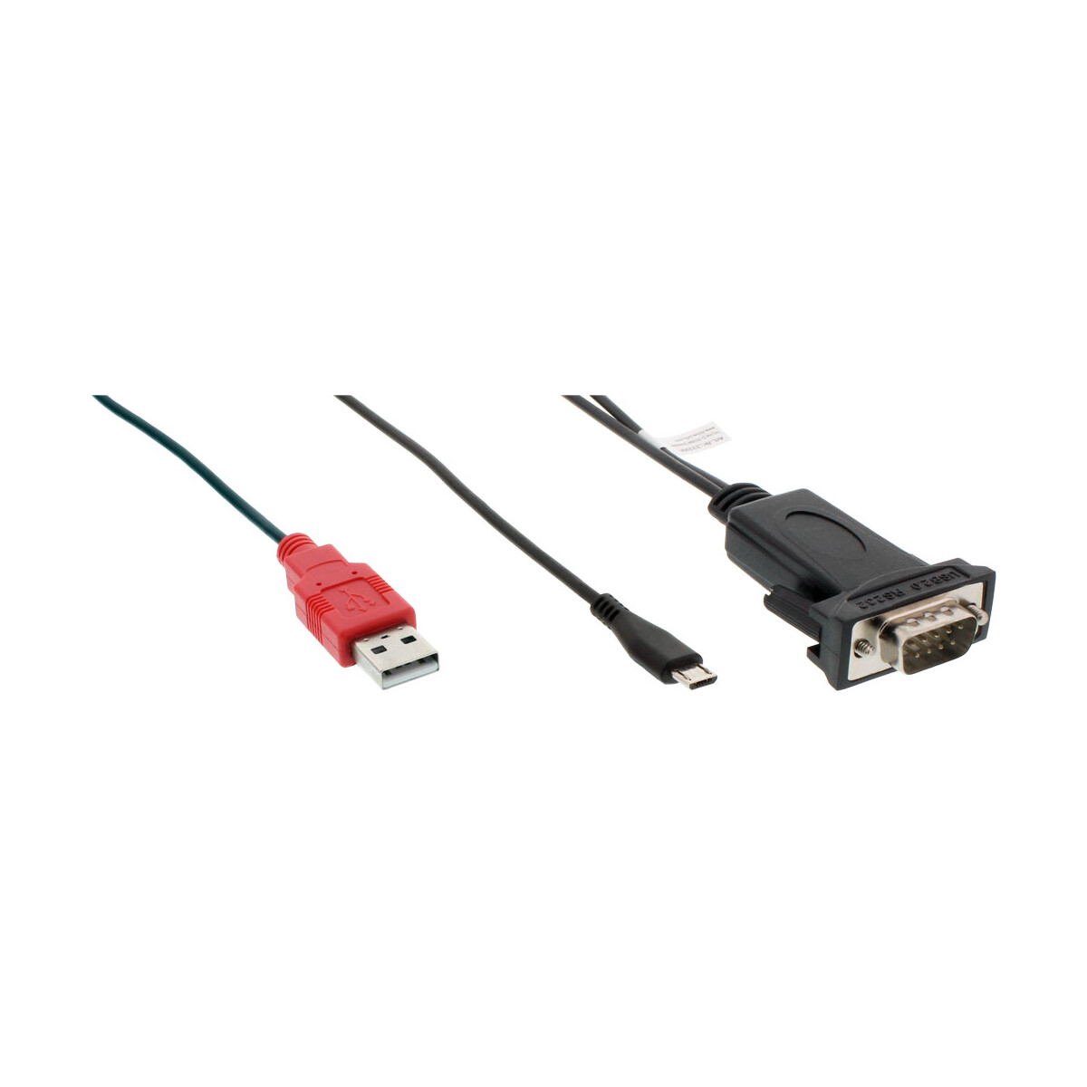 InLine® USB to RS232 Serial Adapter Cable for Android 1m