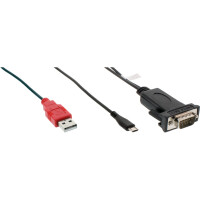 InLine® USB to RS232 Serial Adapter Cable for Android 1m