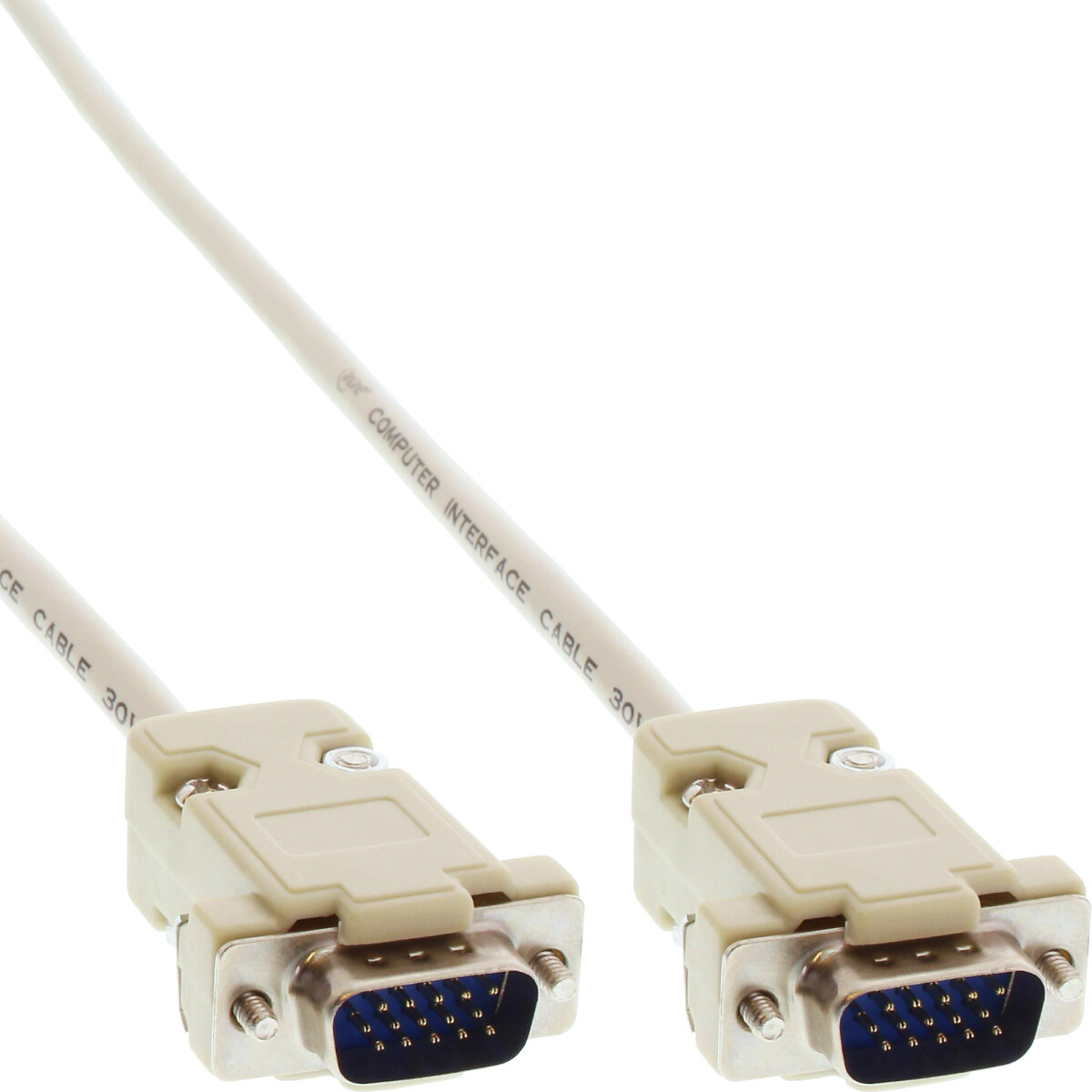 InLine® VGA Cable 15 Pin HD male to male assembled...