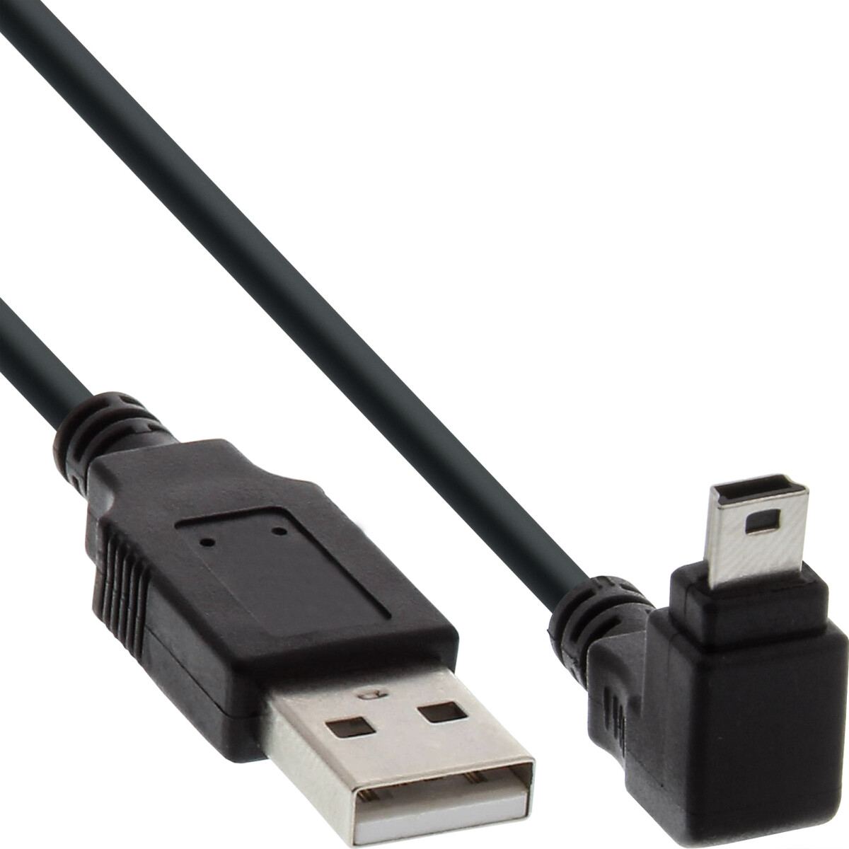 InLine® USB Type A male / Mini-USB male 5 Pin down...