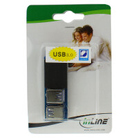 InLine® USB 3.0 Adapter lang, 2x Buchse A auf Pfostenanschluss