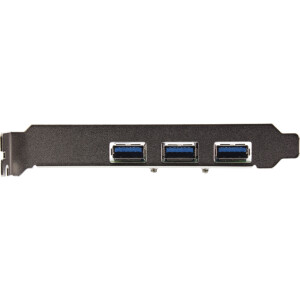 InLine® 3+1 Port USB 3.0 Host Controller PCIe with SATA Power and LP Bracket