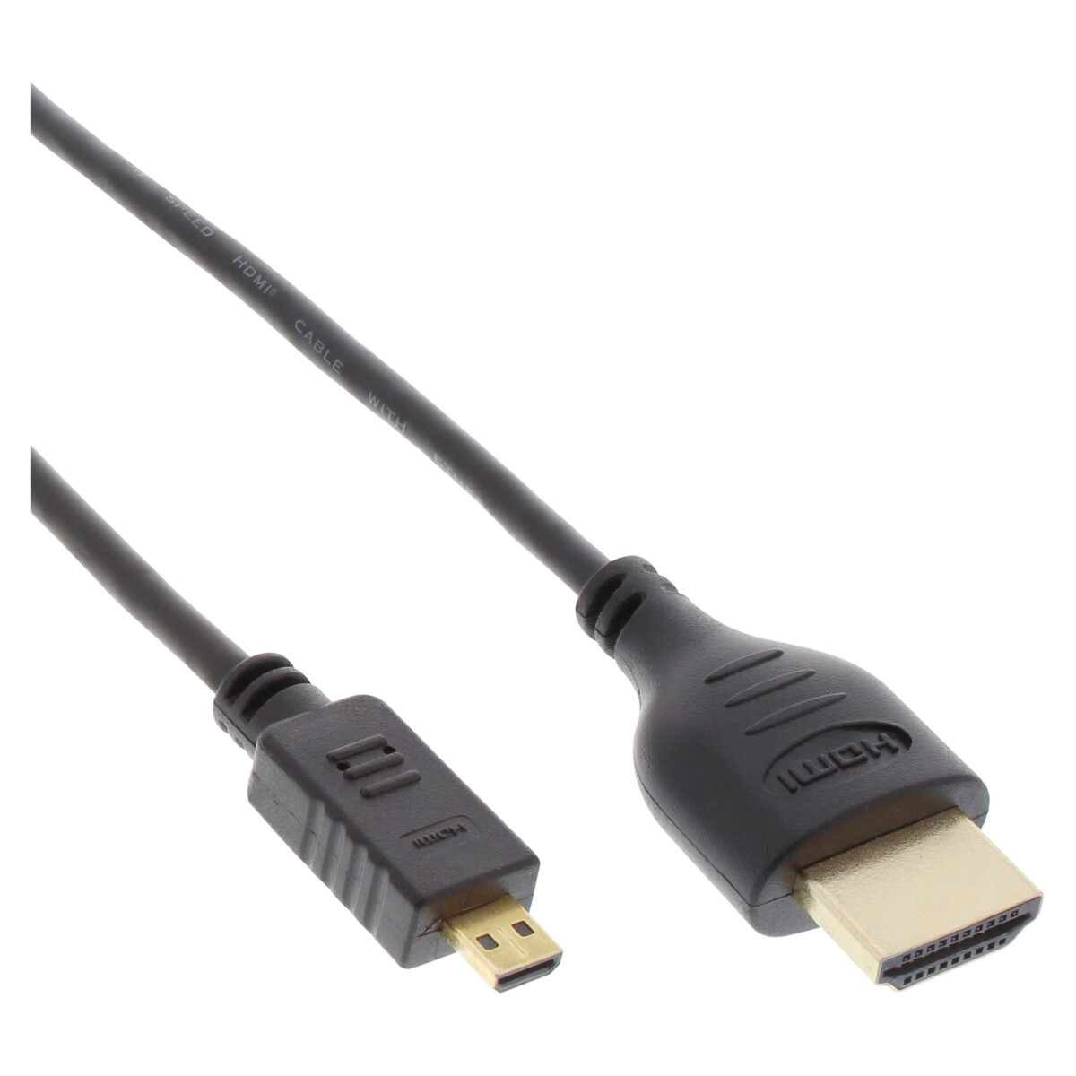 InLine® High Speed HDMI Cable with Ethernet, AM/DM,...