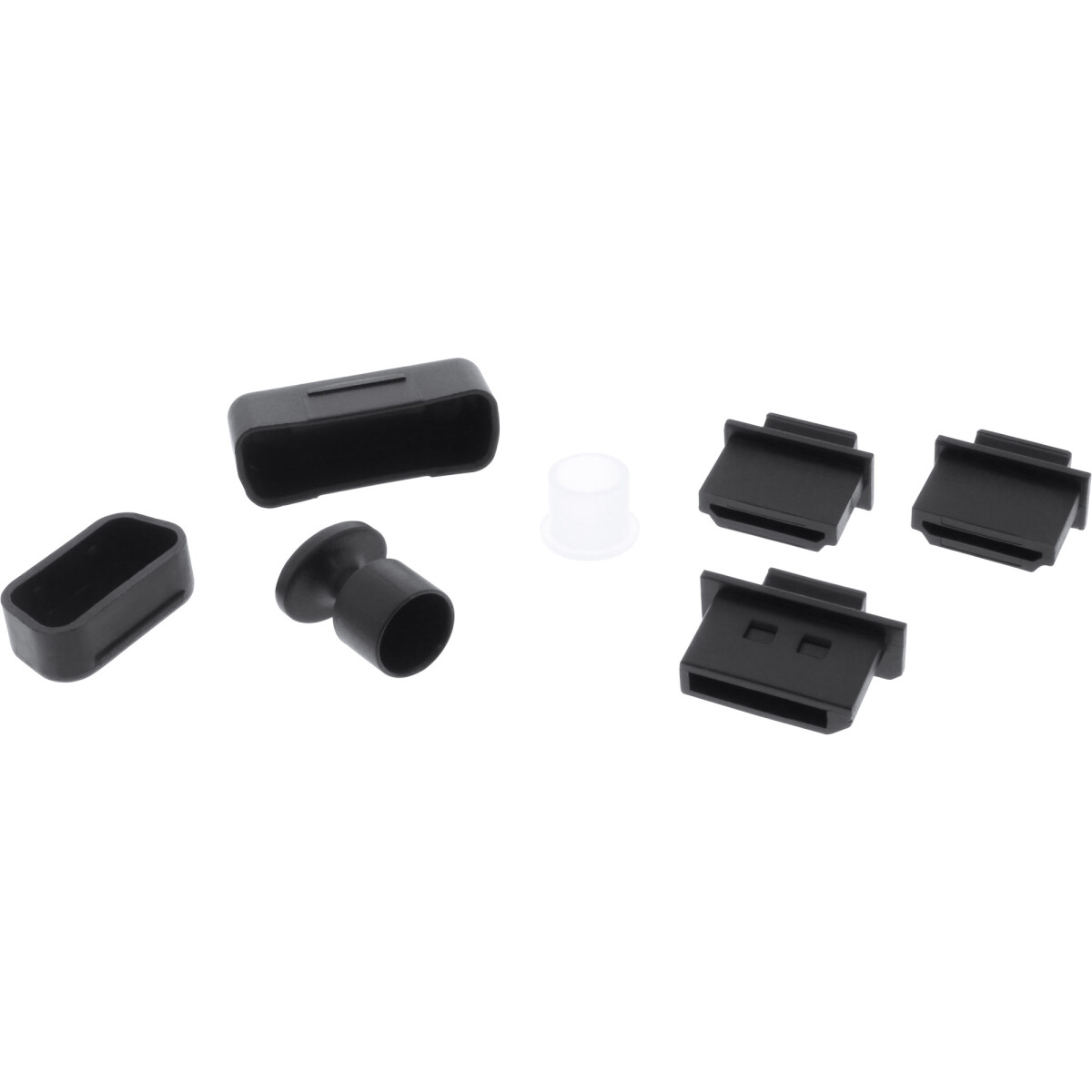 InLine® Dust Cover Set for AV Interfaces 7 pcs.