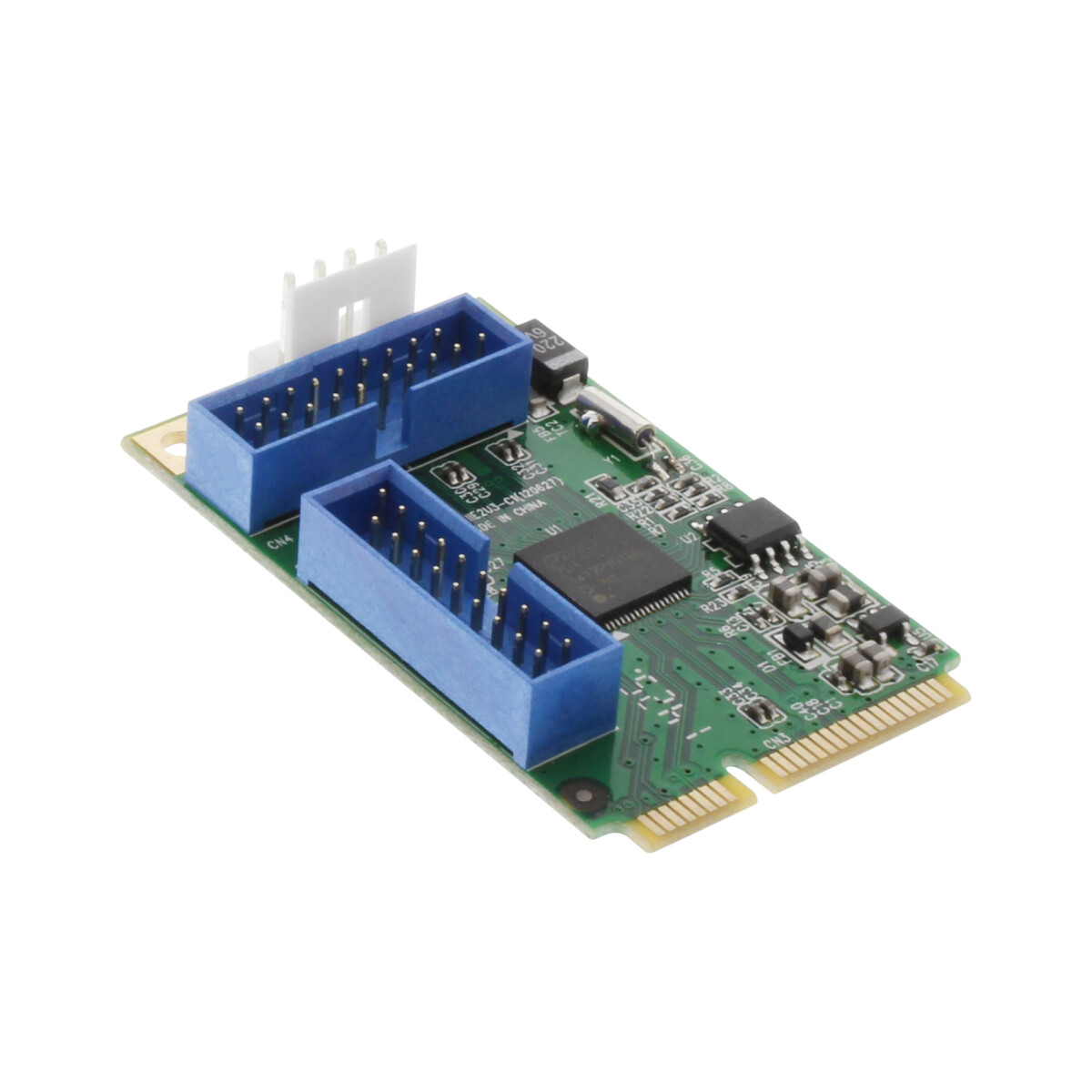 InLine® Mini PCIe Card 4x USB 3.2 Gen.1 Interface Card