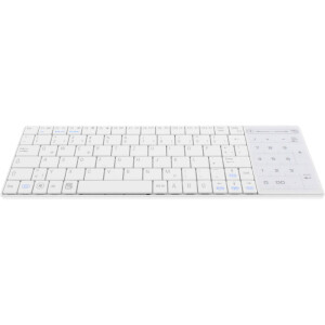 InLine® Bluetooth Mini-Keyboard with Touchpad Windows 10 compatible white