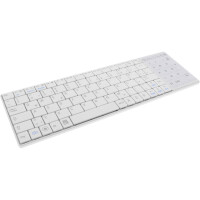 InLine® Bluetooth Mini-Keyboard with Touchpad Windows 10 compatible white