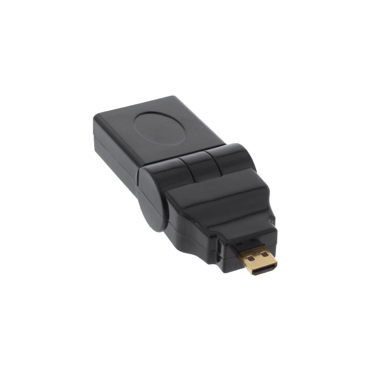 InLine® HDMI Adapter Type A female / D male swing...