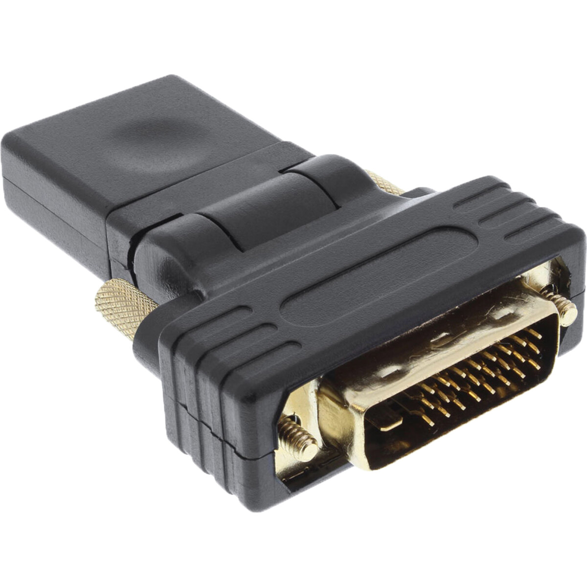 InLine® HDMI-DVI Adapter, HDMI Buchse auf DVI...