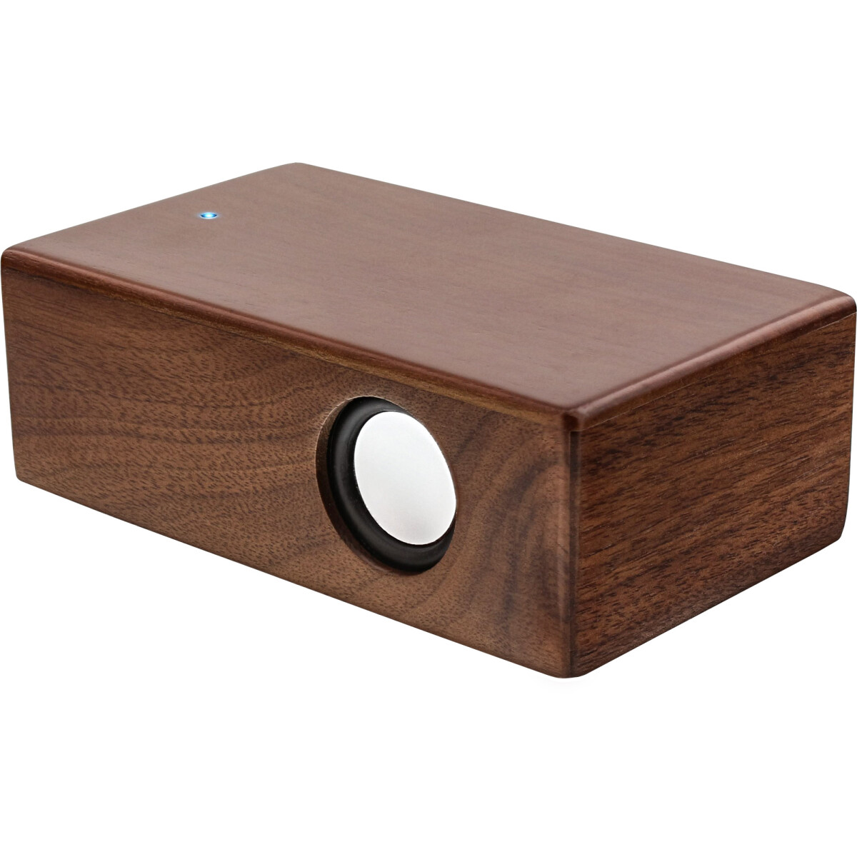 InLine® woodbrick, Induction speaker in real wooden case