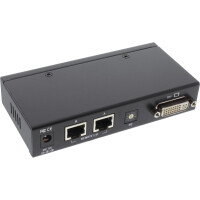 InLine® DVI USB KVM Extender, Verlängerung über UTP, mit Audio, bis 50m
