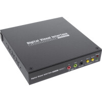 InLine® DVI USB KVM Extender over TP Cable with local Console + Audio up to 100m