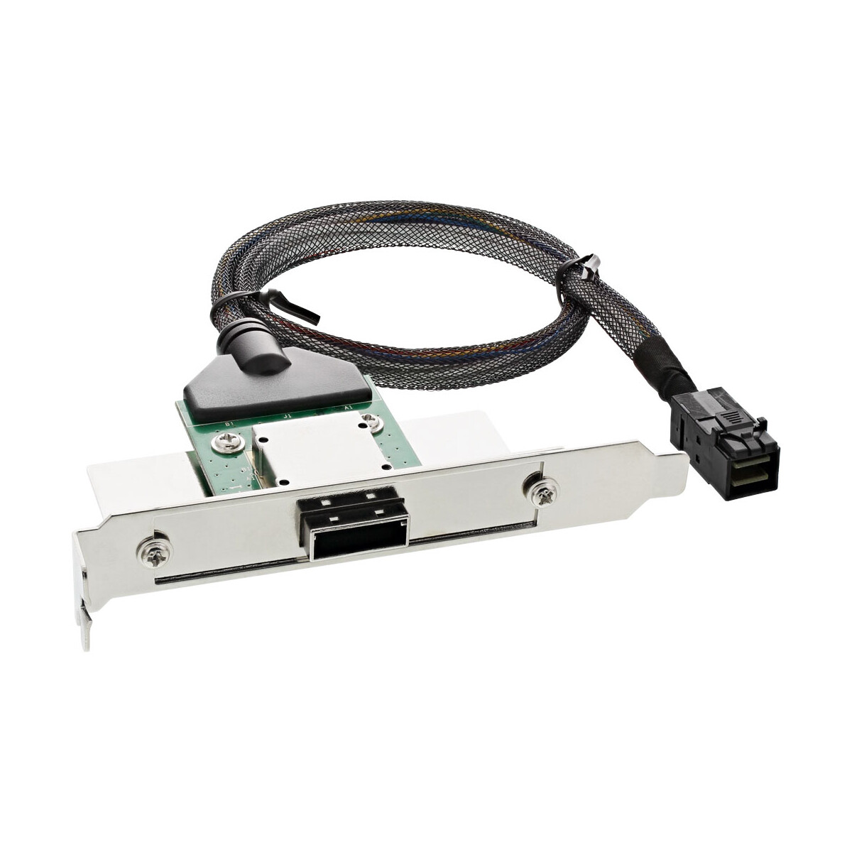 InLine® SAS HD Bracket with Cable ext. SFF-8088 to...