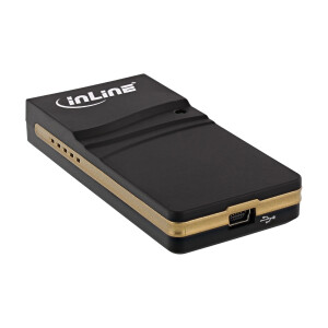 InLine® USB Graphics Card USB 2.0 to DVI with DVI to VGA & DVI to HDMI Adapter