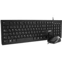 InLine® Basic Desktop, Tastatur-Maus Set, USB-Kabel, Standard DE Layout, optisch