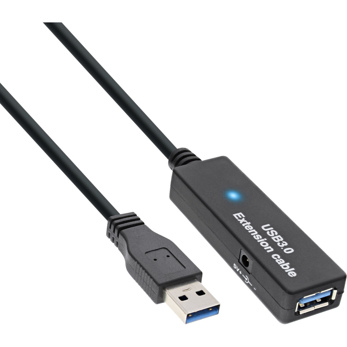 InLine® USB3.2 Gen.1 Active Repeater Cable Type A...