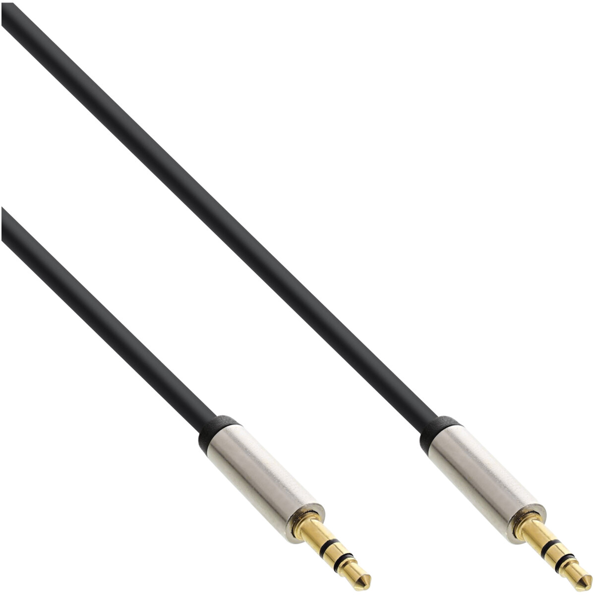 InLine® Slim Audio Kabel Klinke 3,5mm ST/ST, Stereo,...