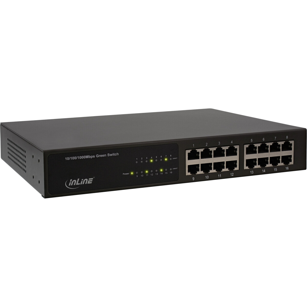 InLine® Gigabit Netzwerk Switch 16-Port, 1GBit/s,...