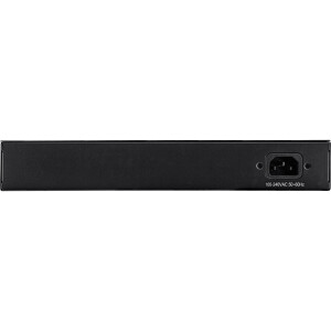 InLine® Gigabit networking switch 16 port, 1GBit/s, 27,94cm (11"), metal, without fan, with 19" mounting brackets