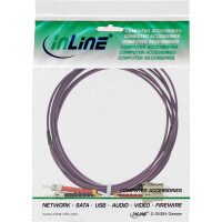 InLine® Fiber Optical Duplex Cable SC/ST 50/125µm OM4 5m