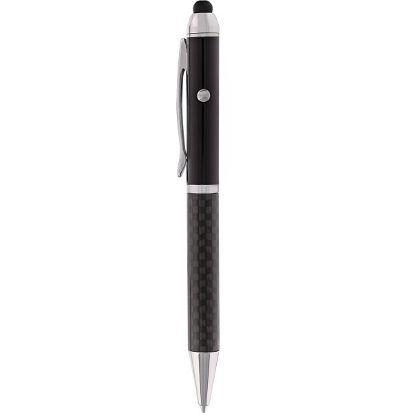 InLine® LaserTouch 3in1, Ballpen, Touch Stylus, Laserpointer, black