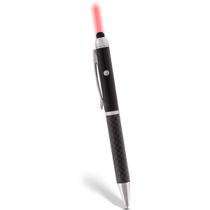 InLine® LaserTouch 3in1, Ballpen, Touch Stylus, Laserpointer, black