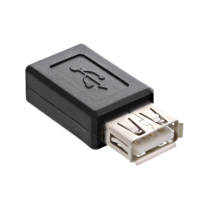 InLine® Micro-USB adapter, USB A female / Micro-USB B female