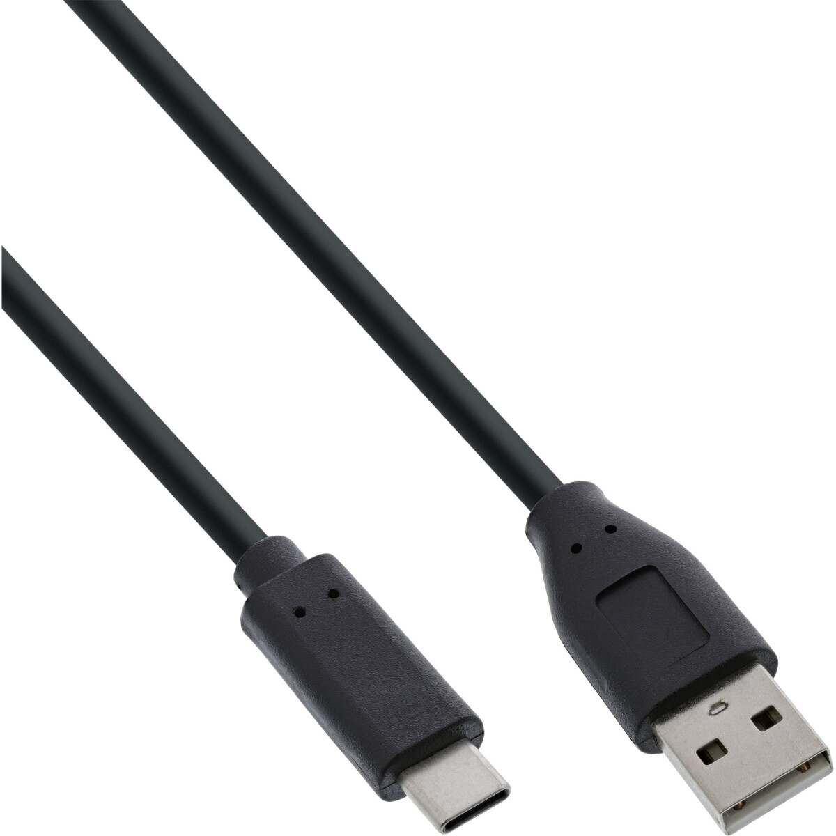 InLine® USB 2.0 Cable, USB-C male / USB-A male,...