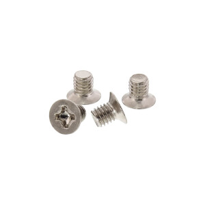 InLine® Screw for 3.5" HDD/SSD, 3mm, flat head, silver 100pcs. pack